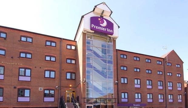 Premier Inn Birmingham City Centre Bridge Street Exterior foto